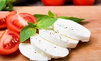 tomato and mozzarella tomato and mozzarella