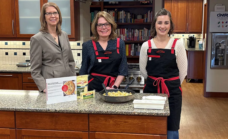 Kim Anderson (left), Ann Stuart (center), and Stephanie Wise