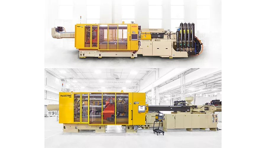 a Husky Hylectric 4.0 injection molding machine