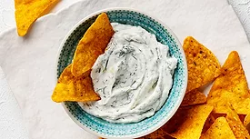 Ranch Dressing with Tortilla Chips