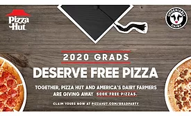 DMI-PizzaHut 2020 grads promotion