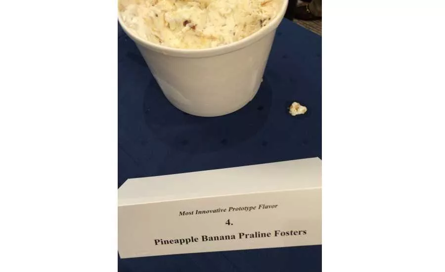 Pineapple Banana Praline Fosters Fruitcrown Products Dairy Foods Innovative Ice Cream Flavor Competition IDFA