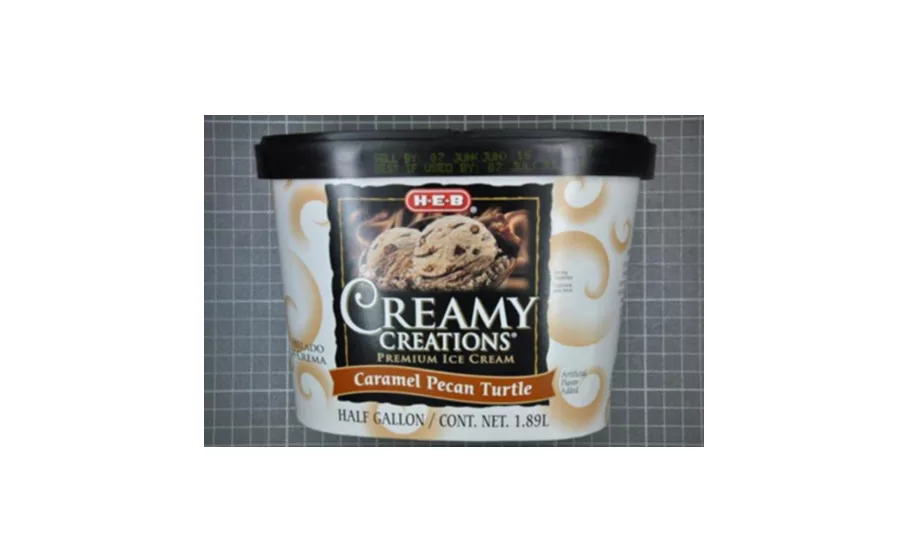 H-E-B recalled ice cream in February 2016 because of wood pieces