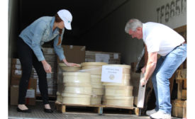Wisconsin Cheese Companies Send Over 17,000 Pounds of Cheese to Houston