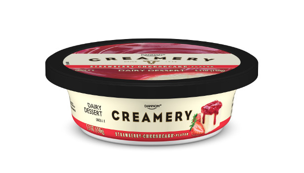 Dannon Creamery strawberry - slideshow