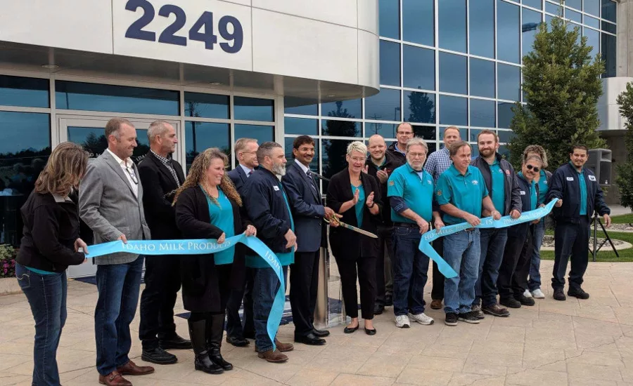 Idaho Milk Products ribbon cutting