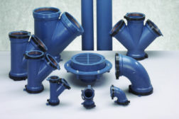 GF Piping Systems has expanded its Fuseal polypropylene corrosive waste piping system size 
