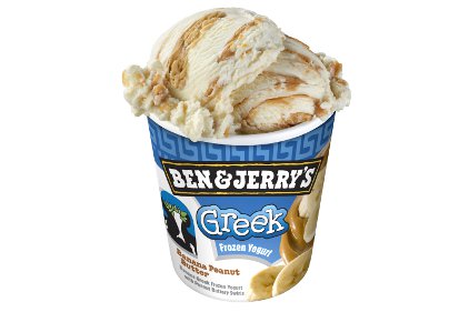 Ben & Jerry's Peanut Butter and Banana Greek FroYo