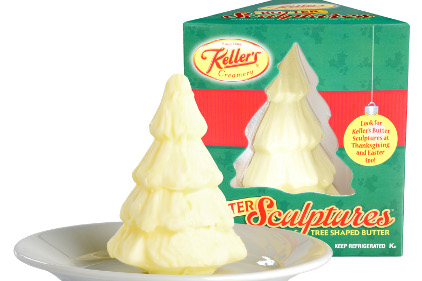 KellerÃ¢â?¬â?¢s Creamery, owned by Dairy Farmers of America, is putting its butter sculptures into new, easy-to-open packaging.