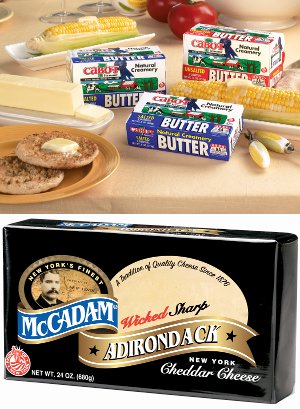 Agri-Mark Cabot McAdam butter cheese