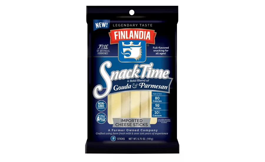 Finlandia Snacktime cheese sticks Gouda Parm