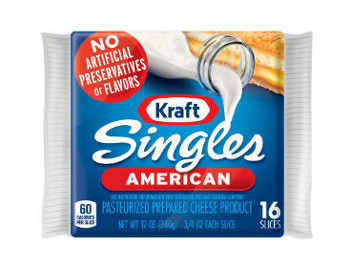 Kraft cheese Singles no preservatives