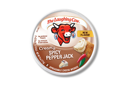 Laughing Cow spicy pepper jack - feature