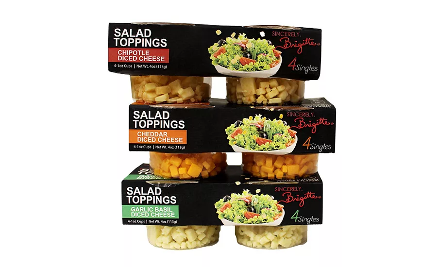 Sincerely Brigitte Salad Toppings Cheese 1-ounce packs