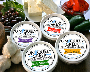 Uniquely Greek feta cheese spreads