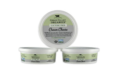 Green Valley Organics LF cream cheese - feature