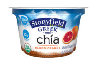 Stonyfield Greek Chia Blood Orange