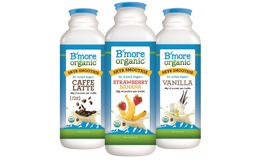 B'more Organic yogurt smoothies - 900