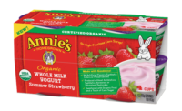 Annie's whole milk, organic yogurt - Strawberry