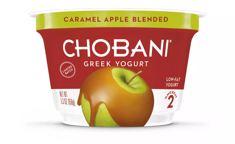 Chobani caramel apple blended