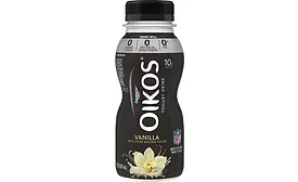 Dannon Oikos drinkable yogurt vanilla 