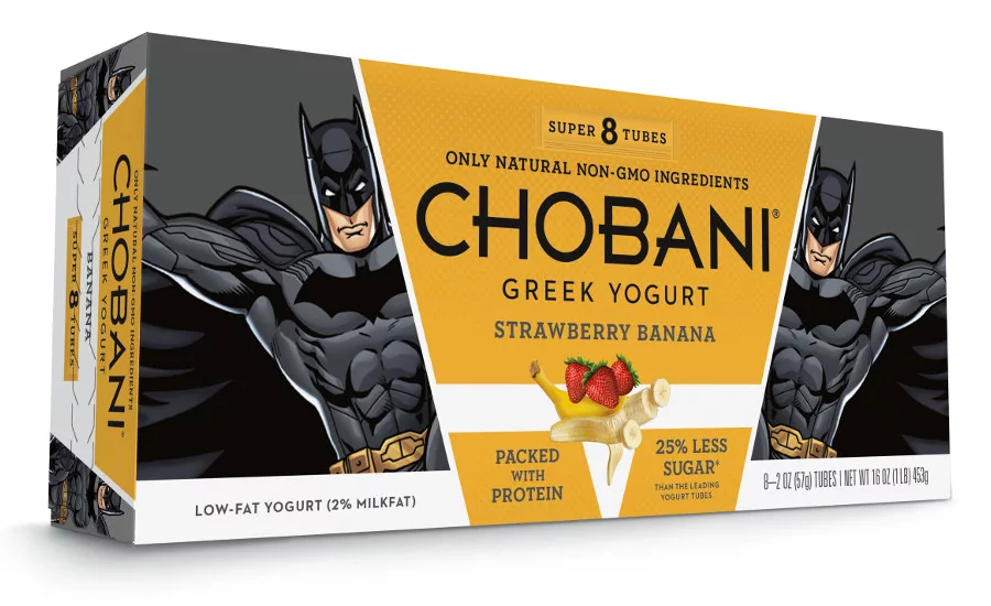 Chobani Kids-Strawberry-Banana-Tubes