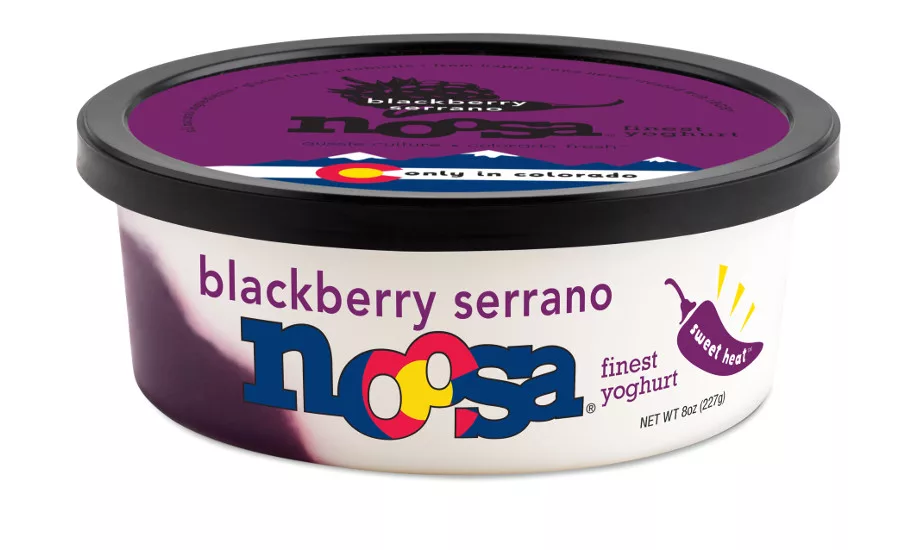 Noosa yogurt blackberry serrano flavor