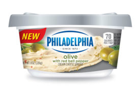 Philadelphia Cream Cheese olive flavor