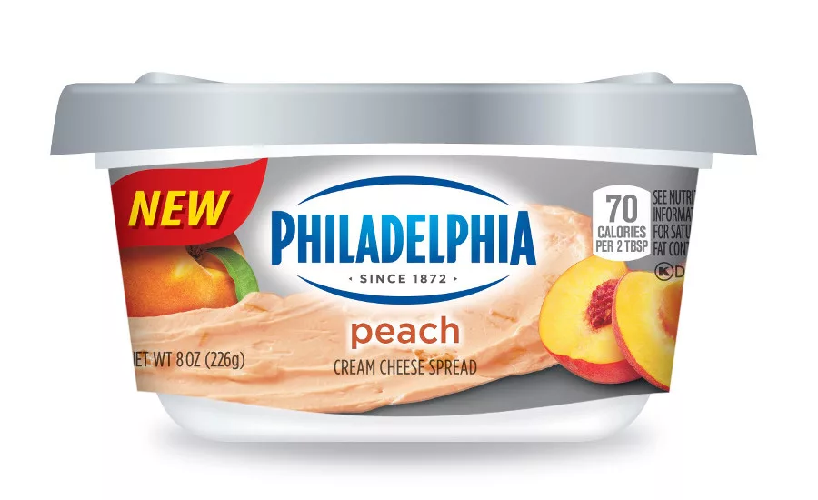Philadelphia Cream Cheese peach flavor