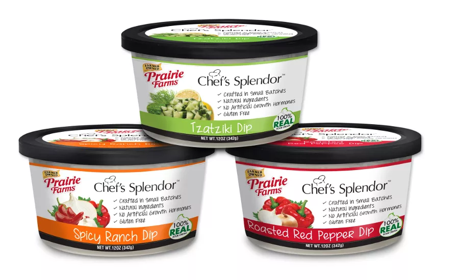 Prairie Farms sour cream based dips