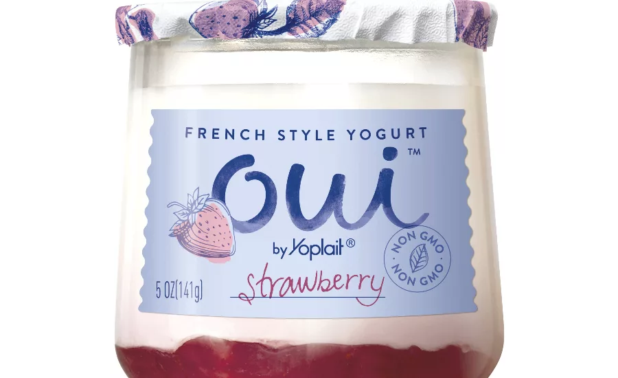 Oui by Yoplait French-style yogurt in glass pots Dairy Foods magazine