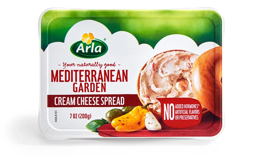 Arla Mediterranean Garden Cream Cheese 7oz