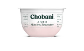 Chobani A Hint Of strawberry