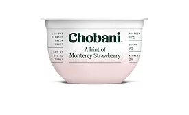 Chobani A Hint Of strawberry