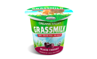 Organic Valley Grassmilk Black Cherry yogurt