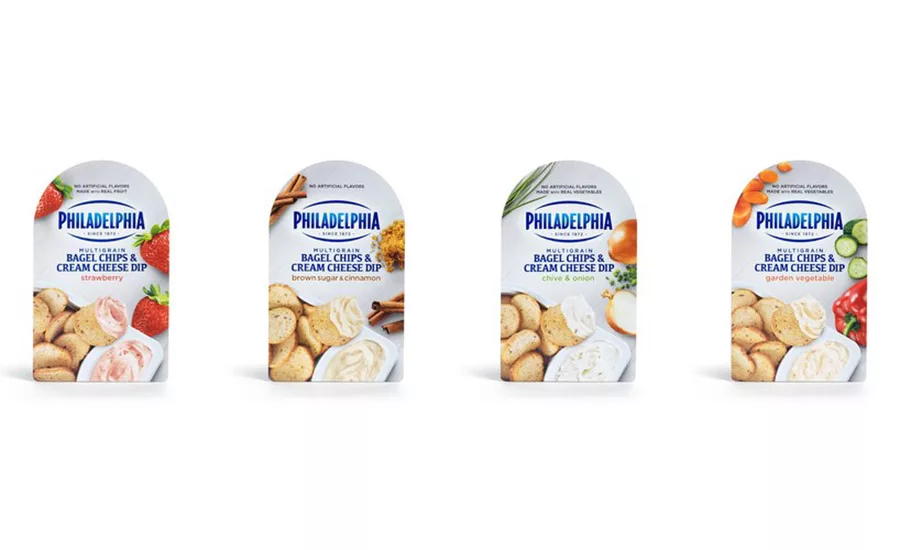 Philadelphia Bagel Chips and Cream Cheese Dips