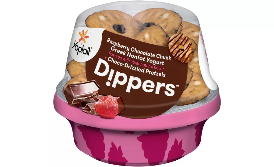 Yoplait Dippers raspberry chocolate
