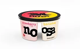 noosa side by side yogurt strawberry banana
