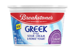 Breakstones Greek style sour cream