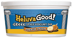 Heluva Good Greek-style yogur dips French Onion
