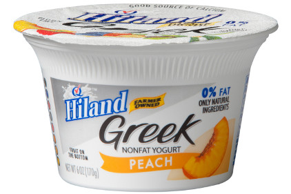 Hiland Dairy Greek Yogurt Peach - feature