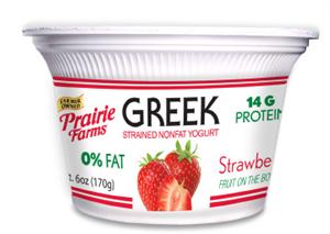 Prairie Farms Strawberry Greek yogurt