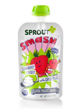 Sprout Baby Smash Smoothie Strawberry