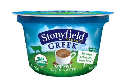 Stonyfield Greek yogurt Cafe Latte - feature