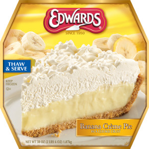Edward's Banana cream pie