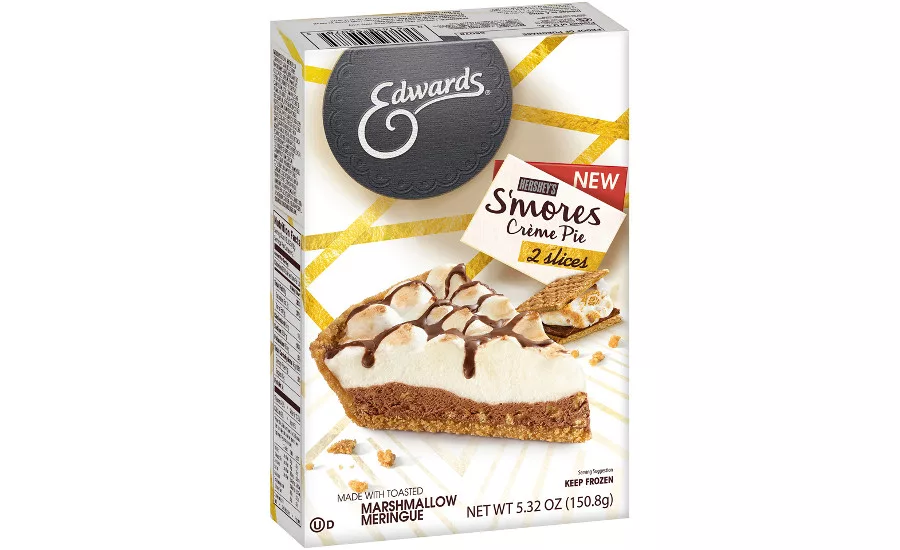 Edwards s'mores pie slice