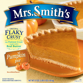 Mrs Smiths butter crust pies pumpkin