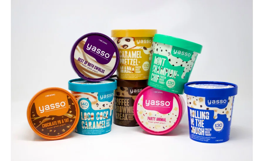 Yasso frozen Greek yogurt pints