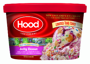 HP HOOD Jelly Donut ice cream