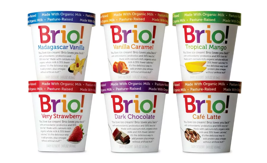 Brio Ice Cream all pints